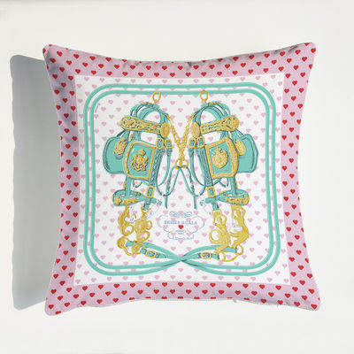 45X45 cm a imprimé la maison Sofa Chair décoratif de couverture de coussin
