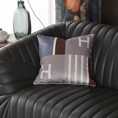 Couverture d'or d'oreiller de literie de velours des combinaisons de couleurs 45*45cm de couverture de coussin de bureau de pièce