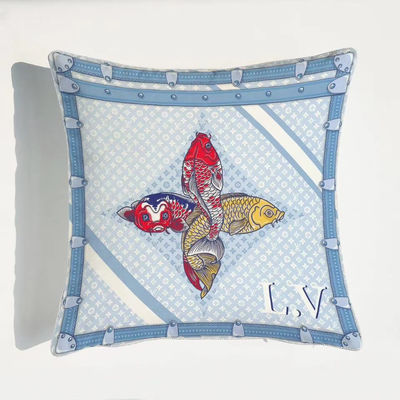 polyester 100% géométrique imprimé par 43*43cm d'affaire d'oreiller de couverture de coussin