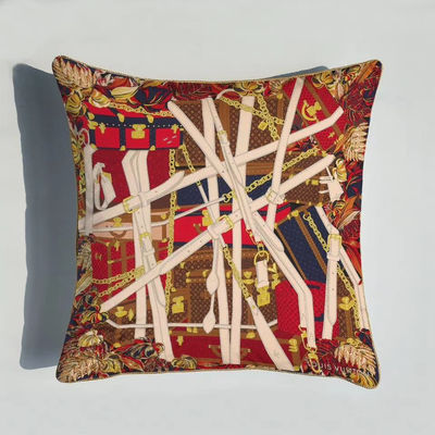 18&quot; X 18&quot; couvertures à la maison imprimées d'oreiller de décor de jet floral vibrant de couverture de coussin