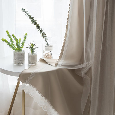 Textile 100% à la maison de toile de Breathability de panne d'électricité de tissu de rideau en polyester