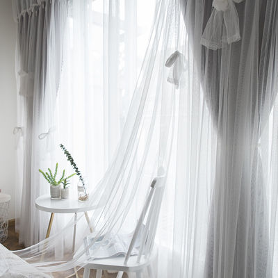 Matériel de rideau de toile en salon de tissu de plaine de panne d'électricité 200cm*240cm