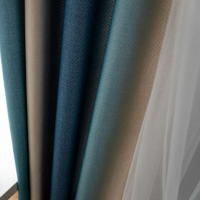 Fils mous en soie de Warmful de Tulle de fenêtre en tapisserie d'ameublement de tissu blanc de rideau