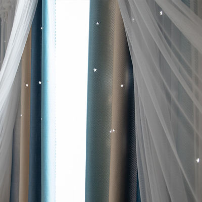Fils mous en soie de Warmful de Tulle de fenêtre en tapisserie d'ameublement de tissu blanc de rideau