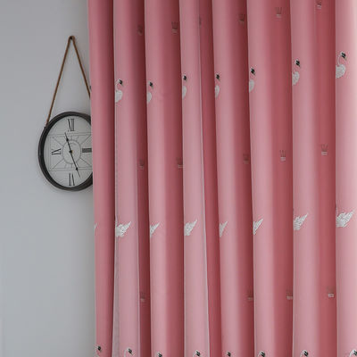 Polyester 100% pur du tissu 52*84inch de rideau blanc de toile en panne d'électricité