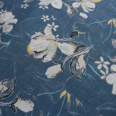 Textile de tricotage respirable de tissu d'impression de viscose du tissu de rayonne visqueuse 100%