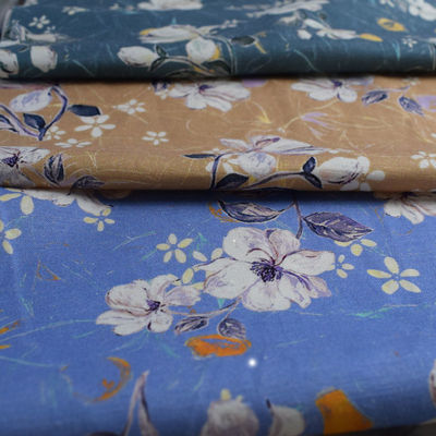 Textile de tricotage respirable de tissu d'impression de viscose du tissu de rayonne visqueuse 100%