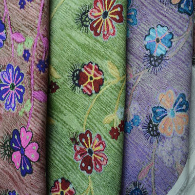 Ramie Digital de la viscose 45% de 55% imprimant le tissu de coton de robe