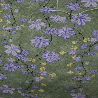 Coton d'impression de Bourgogne d'été de Digital pour Madame Dress Linen Print
