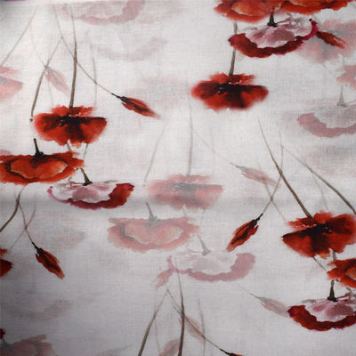 Polyester de textiles imprimant le tissu de mélange de toile de plaid de coton de ramie de tissu