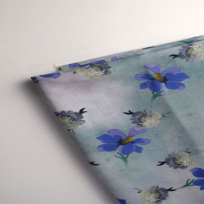 Tissu d'imitation de Dull Satin Spun Polyester Knitted du coton 190GSM