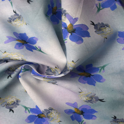 Tissu d'imitation de Dull Satin Spun Polyester Knitted du coton 190GSM