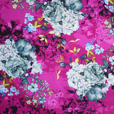 Belle impression de Digital de plaine de tissu de rayonne 45S*45S visqueuse