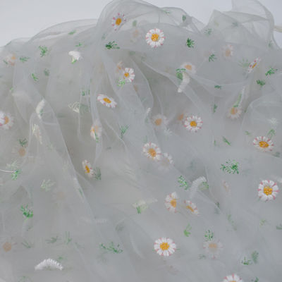 Oeillet en nylon Mesh Fabric Sustainable de Tulle de fabrication de boulon de rouleau souple