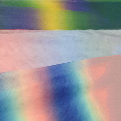 Tissu en soie en nylon mou de la maille 100% Tulle de robe de mariage de décoration pour la jupe de tutu d'enfants