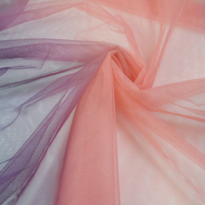 Tissu français de dentelle de cil de Tulle pour le tissu mou de Tulle de robe de mariage