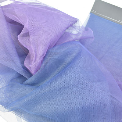 Tissu en soie en nylon mou de la maille 100% Tulle de robe de mariage de décoration pour la jupe de tutu d'enfants