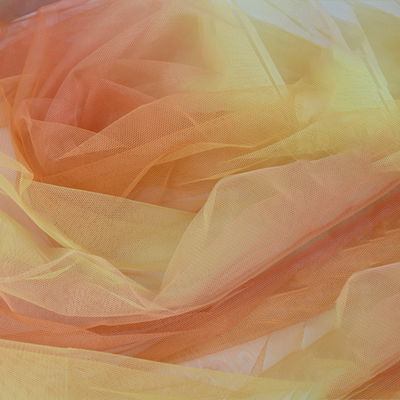 Tissu net de Mesh Bridal Wedding Tulle Lace du polyester 30GSM mou