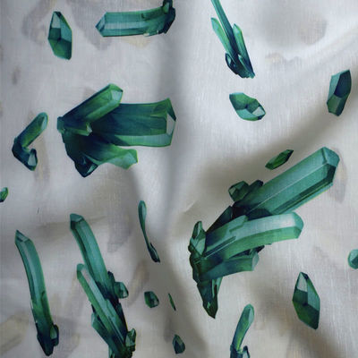 Coton solide d'armure de Tencel de sergé fil l'abrasion teinte de tissu résistante