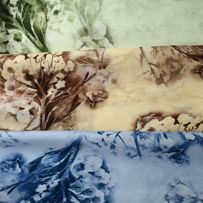 Tissu réutilisé par sergé mou superbe de tenue de détente de crêpe de rayonne de Tencel