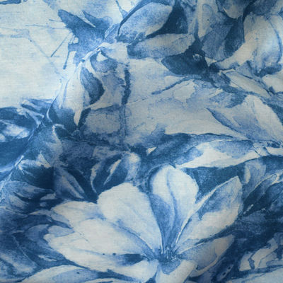 Tissu réutilisé par sergé mou superbe de tenue de détente de crêpe de rayonne de Tencel