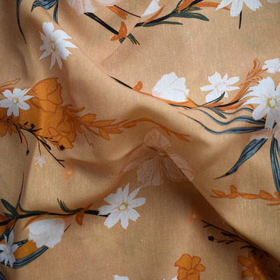 La viscose de la ramie +10% de 70% Tencel +20% a mélangé le tissu d'armure toile de tissu