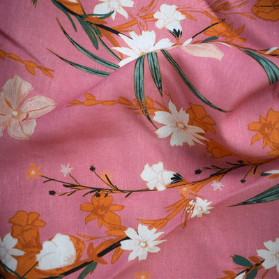 La viscose de la ramie +10% de 70% Tencel +20% a mélangé le tissu d'armure toile de tissu