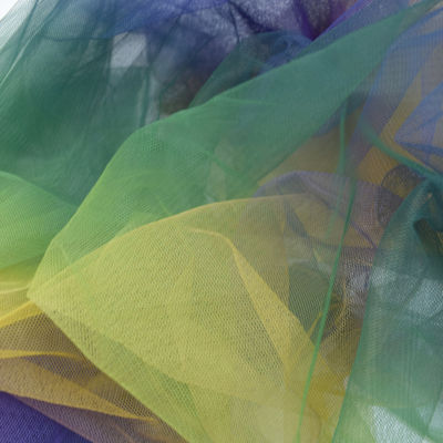 Tissu de dentelle de fleur de Tulle 3D de robe de mariage de robe de soirée de partie