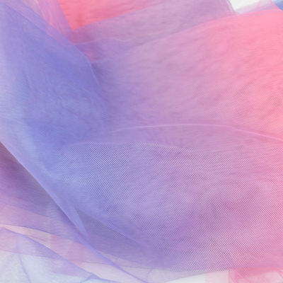 La jupe DIY de fille de décoration de Tulle Mesh Fabric de noce habillent Polyeste 100%