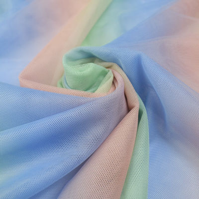 La jupe DIY de fille de décoration de Tulle Mesh Fabric de noce habillent Polyeste 100%