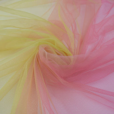La jupe DIY de fille de décoration de Tulle Mesh Fabric de noce habillent Polyeste 100%