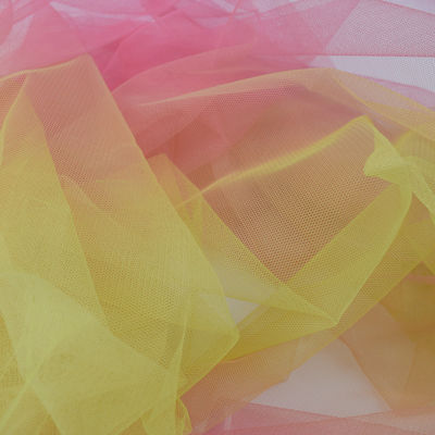 Voile nuptiale blanc en nylon épousant Tulle Mesh Fabric net