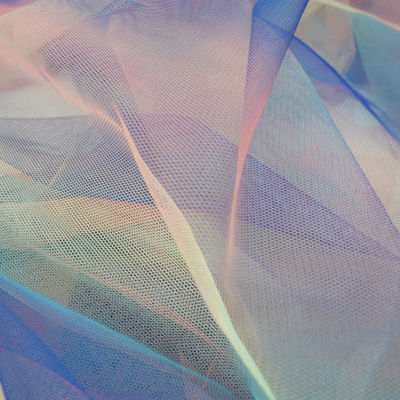 Polyester tricoté par robe Mesh Mermaid Tulle Fabric de jupe