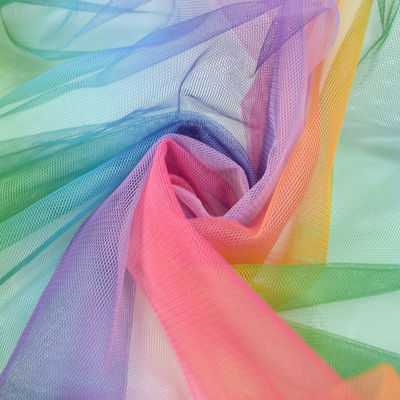 Voile nuptiale blanc en nylon épousant Tulle Mesh Fabric net