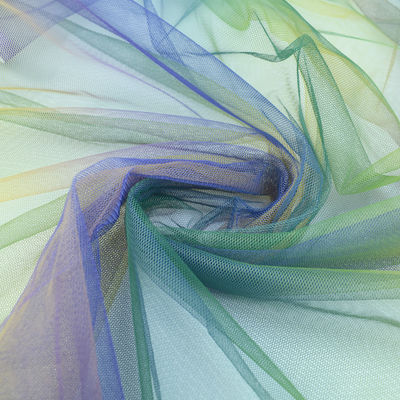Voile nuptiale blanc en nylon épousant Tulle Mesh Fabric net