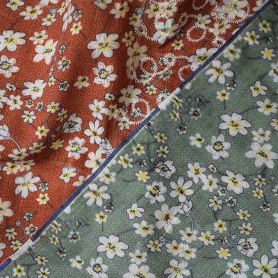 Le jacquard a brodé des tissus de coton de polyester pour le tissu de textile de robe de vêtement