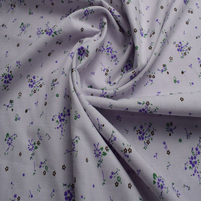les tissus 100% de coton de polyester de 105 GM/M ont imprimé le sentiment doux