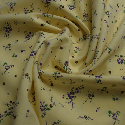 les tissus 100% de coton de polyester de 105 GM/M ont imprimé le sentiment doux