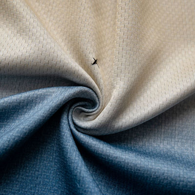 Tissu de toile de luxe de rideau en polyester de textile de coton doucement respirable