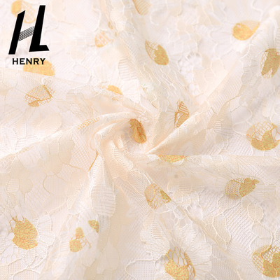 Fleur molle adaptée aux besoins du client Digital de tissu de Tulle imprimant Mesh Fabric