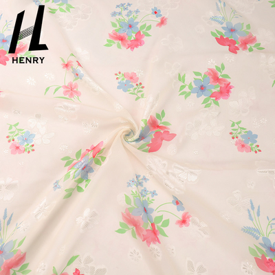 Polyester adapté aux besoins du client Tulle Mesh Fabric For Lady Dress de fantaisie de modèle