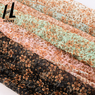 Broderie faite sur commande Mesh Printed Fabric For Dress d'impression de polyester de ventes en gros de tissu de haute qualité de Tulle