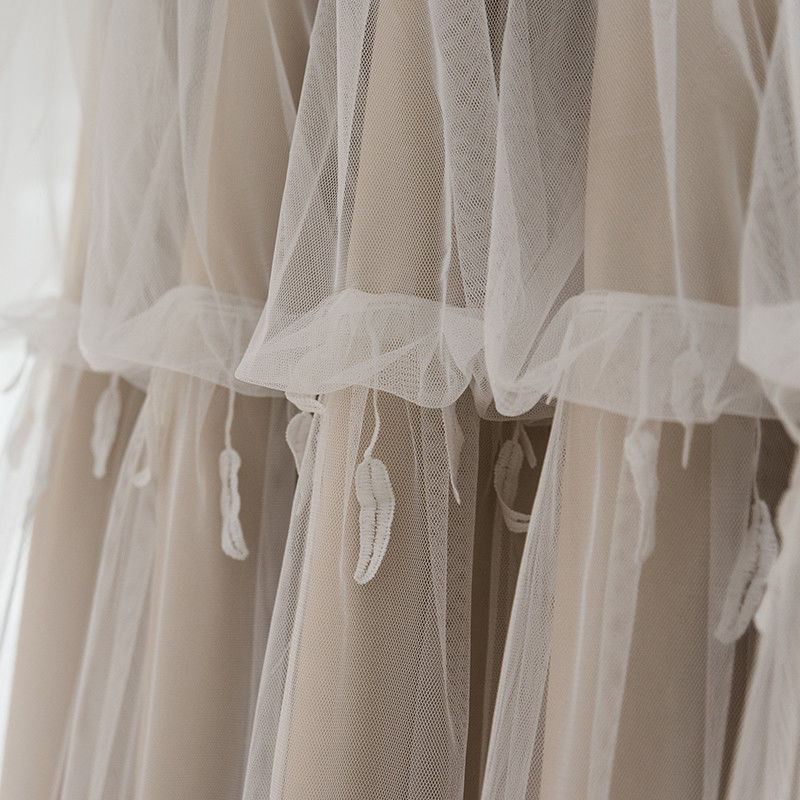 Tissu de toile de rideau en couleur solide de panne d'électricité de tissu de coton de polyester