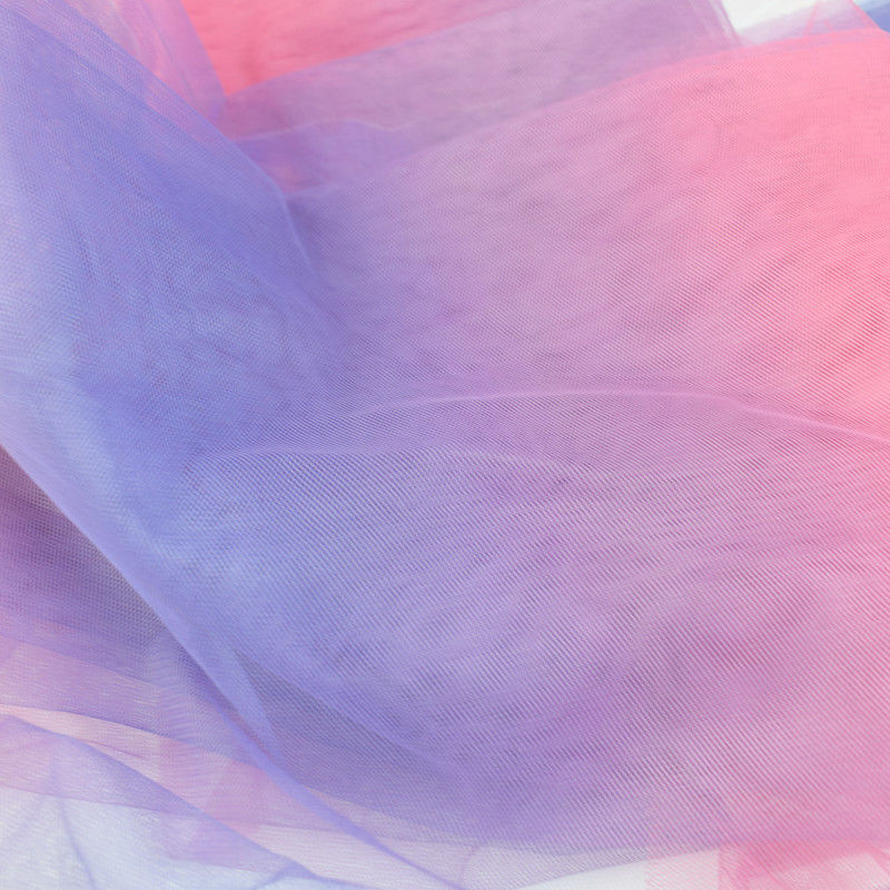 La jupe DIY de fille de décoration de Tulle Mesh Fabric de noce habillent Polyeste 100%